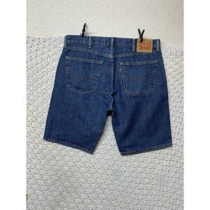 Levis 505 Shorts Mens Size W38 L10 Blue Denim Regular Fit  Casual 100%Cotton